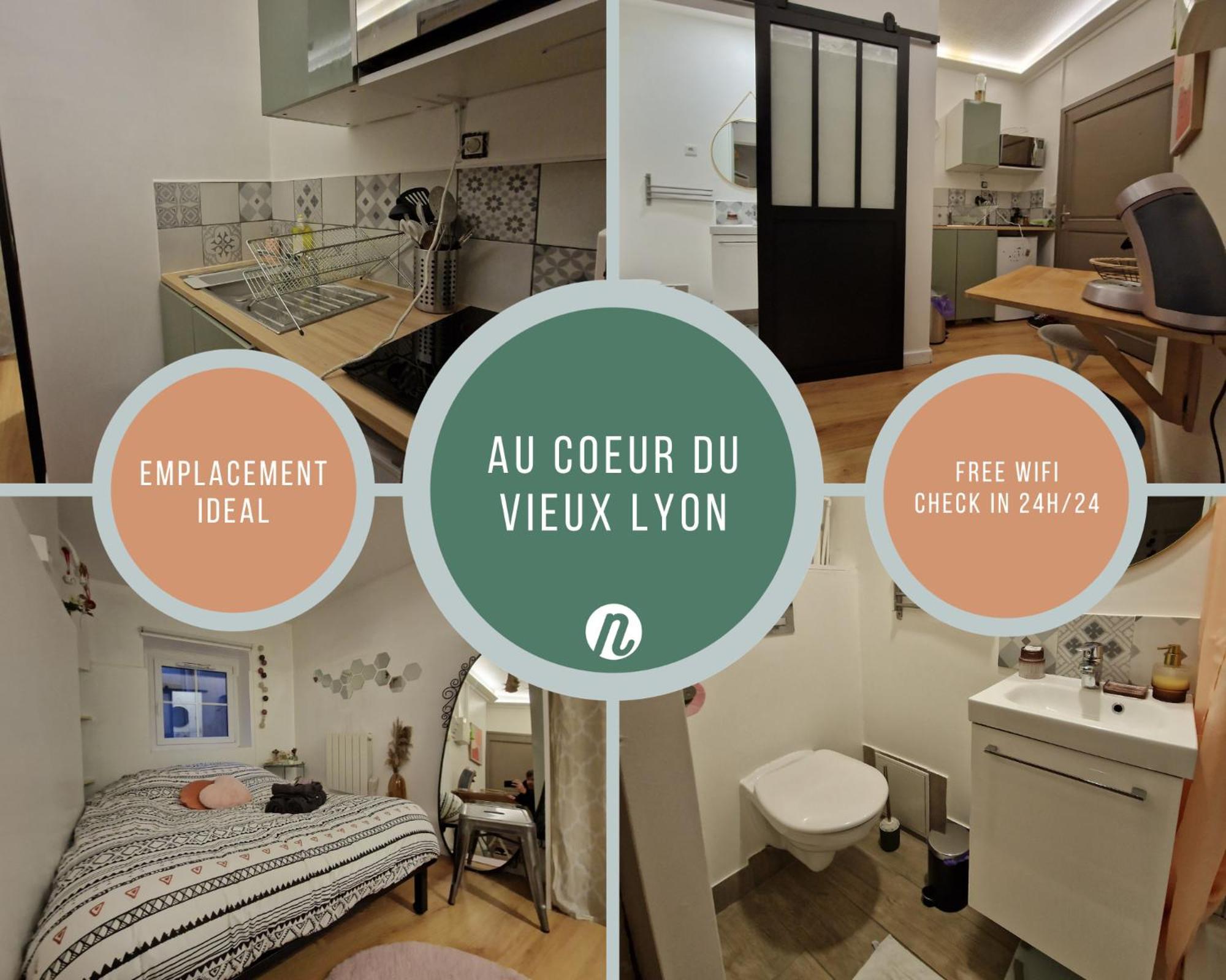 Studio Cosy - Coeur Du Vieux Lyon Lejlighed Eksteriør billede
